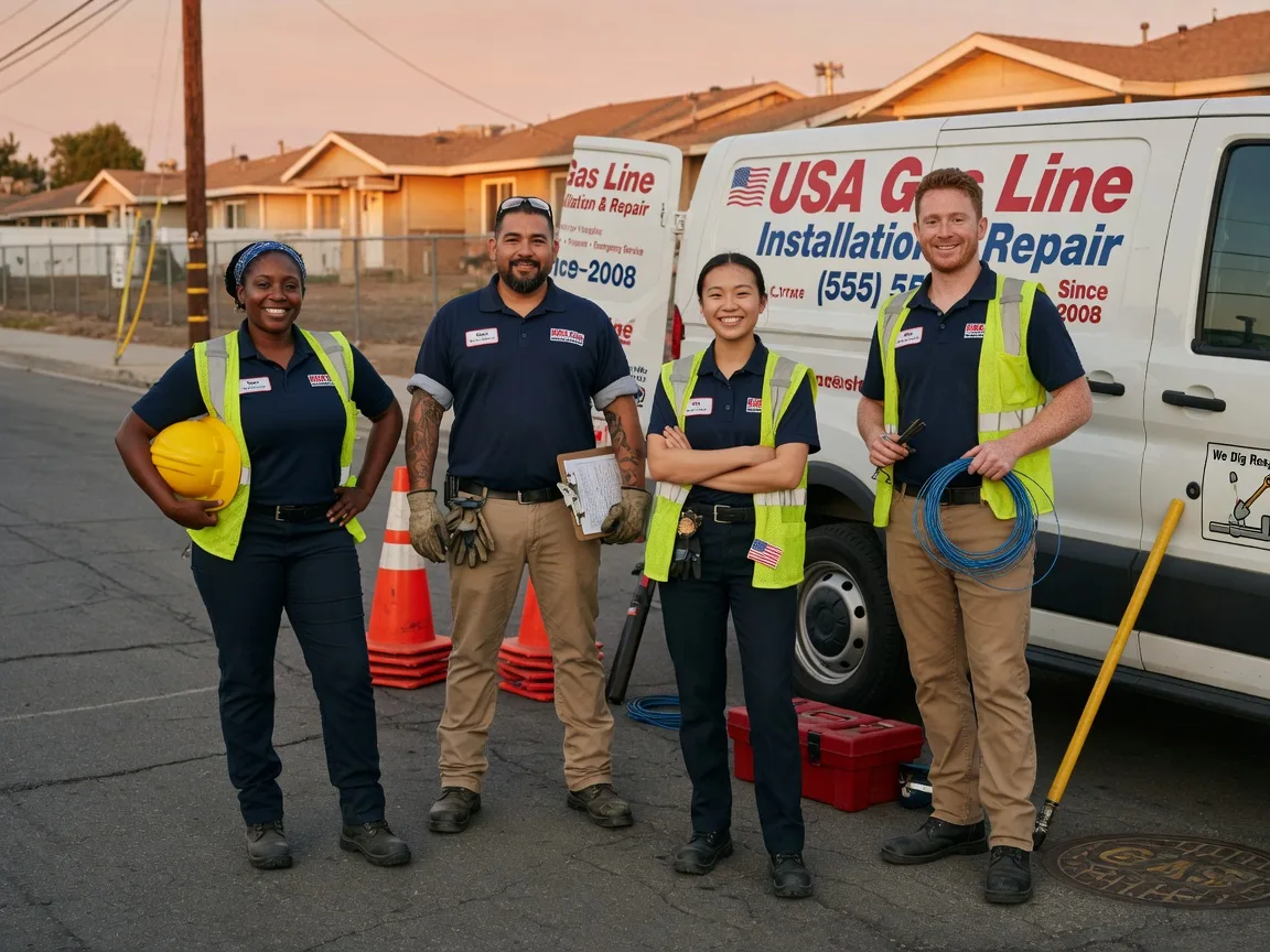Gas Line Installation company in Freeburg, PA